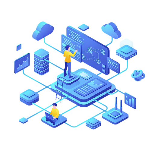 Reliable IT Support Illustration